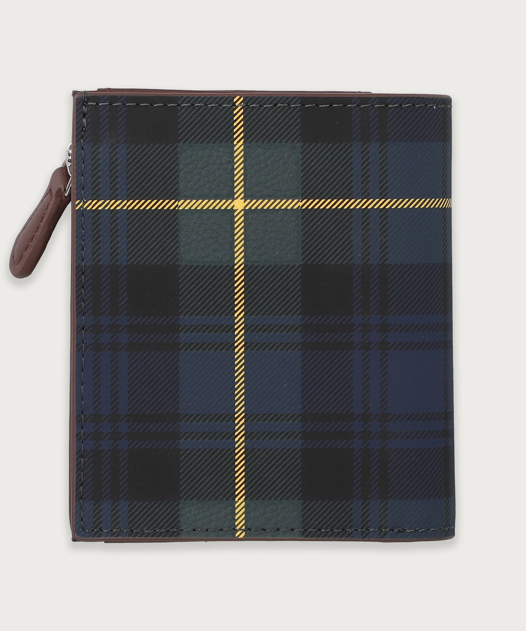 ゴードンプリント Lジップ ビルフォールドコインケース