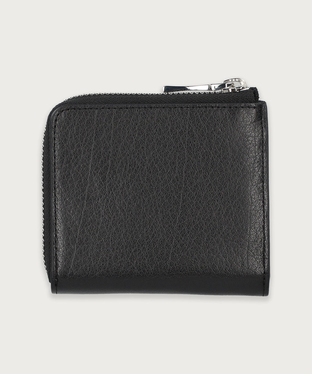 クラシックエンボス ラウンドファスナー ビルフォールドコイン ウォレット