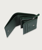 ハーモニー エンボスレザー コンパクト ウォレット