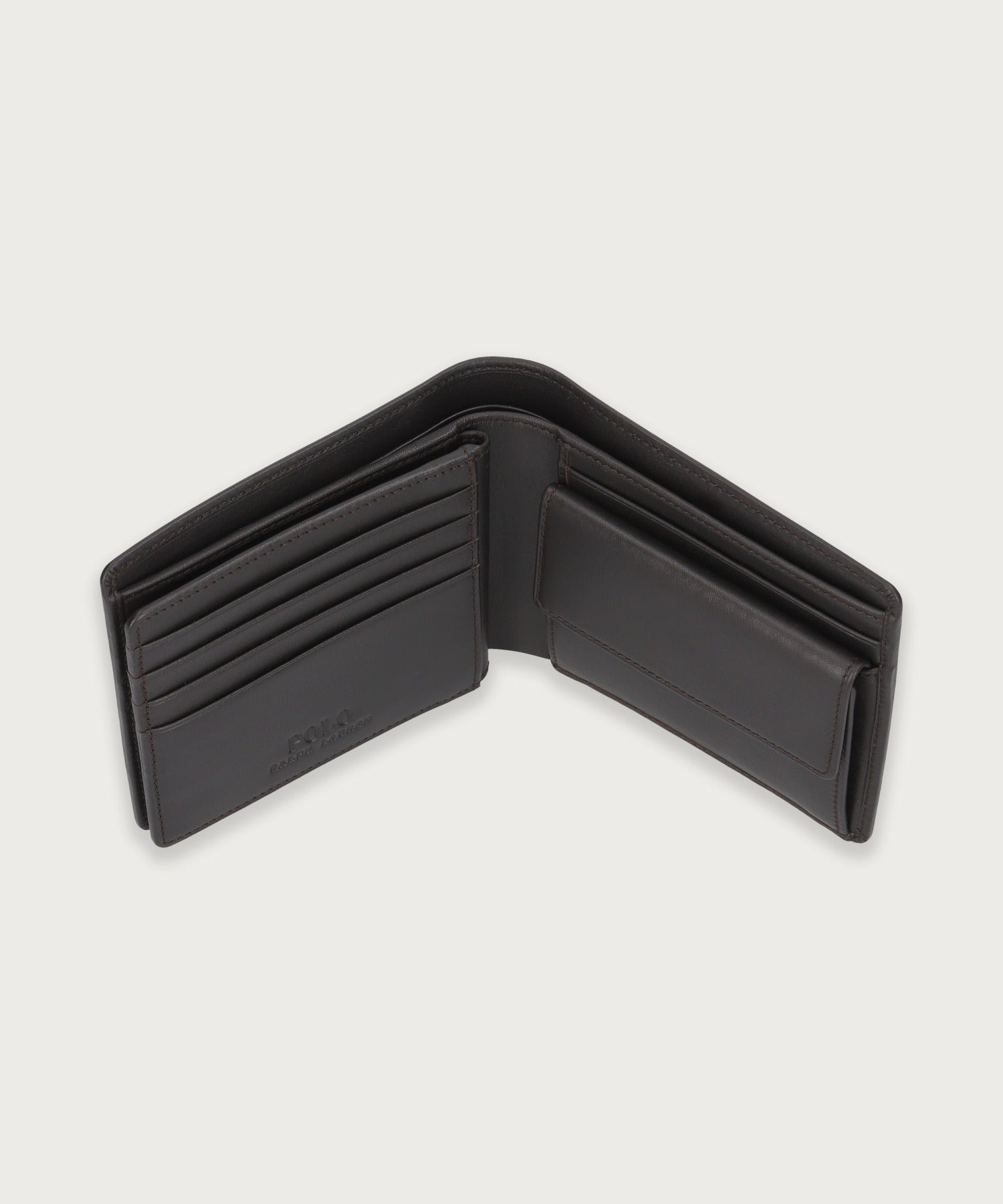 カーフレザー ビルフォールド コイン ウォレット