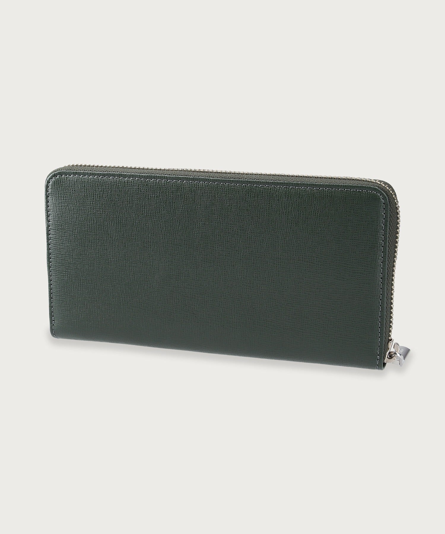 エンボスレザー ジップ アラウンド ロングウォレット