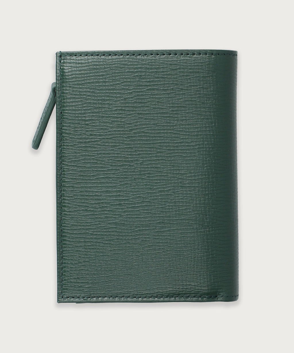 ハーモニー エンボスレザー ジップ ウォレット