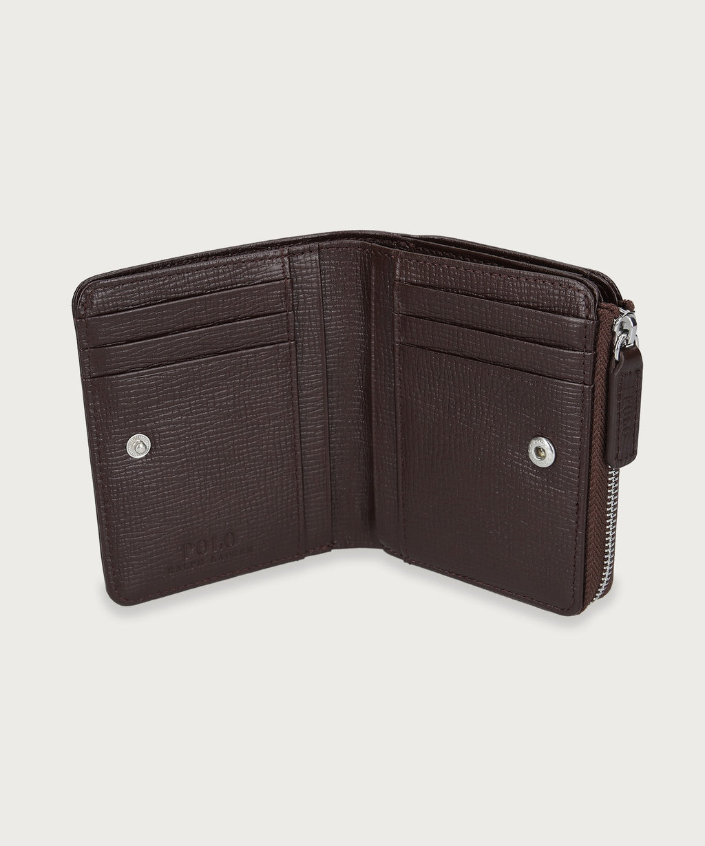 ハーモニー エンボスレザー ジップ ウォレット