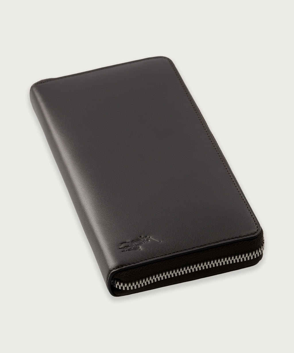 カーフレザー ジップ アラウンド ロングウォレット