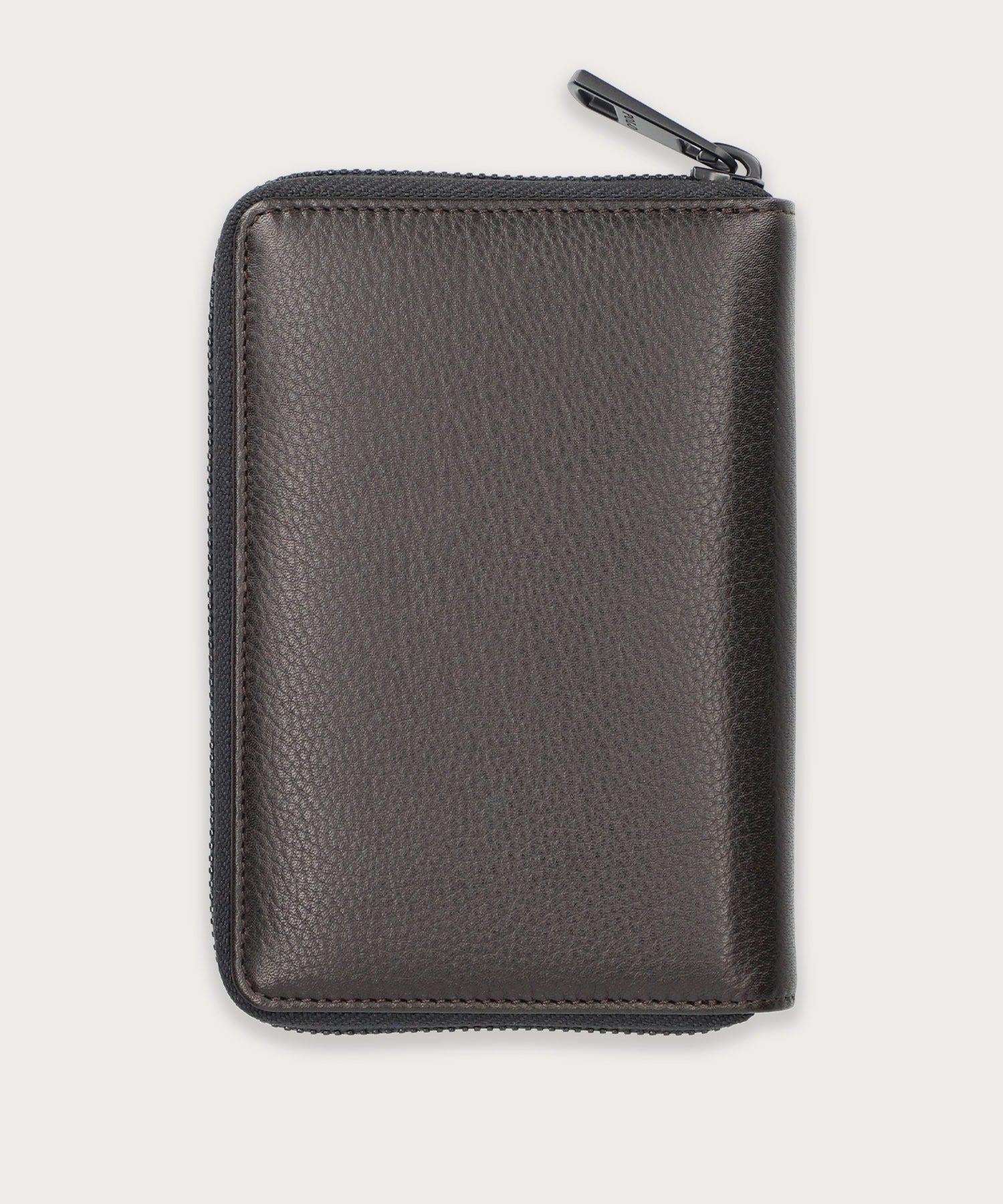 ソフトシュリンクレザー ラウンドジップ ビルフォールド コイン ウォレット