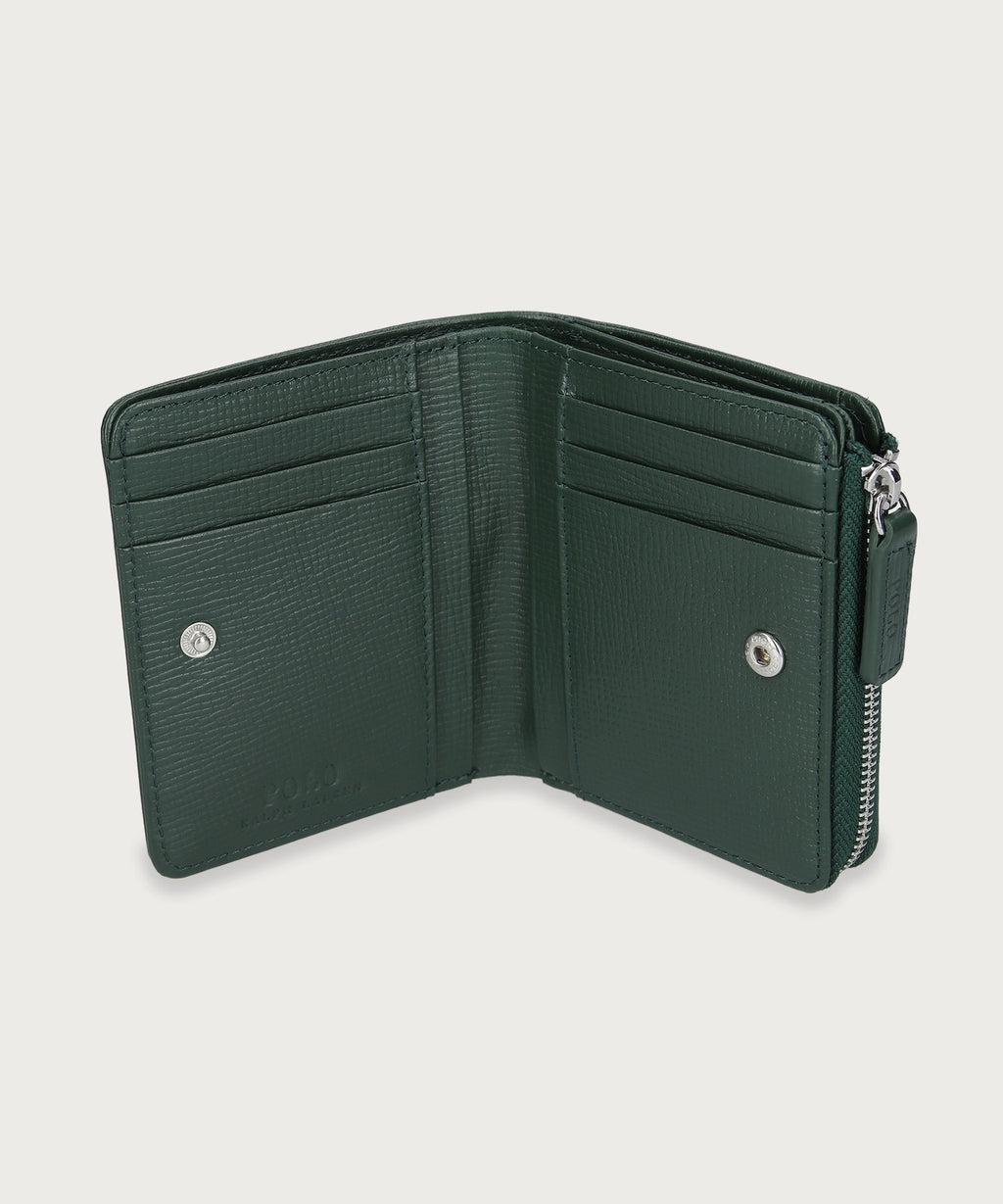 ハーモニー エンボスレザー ジップ ウォレット