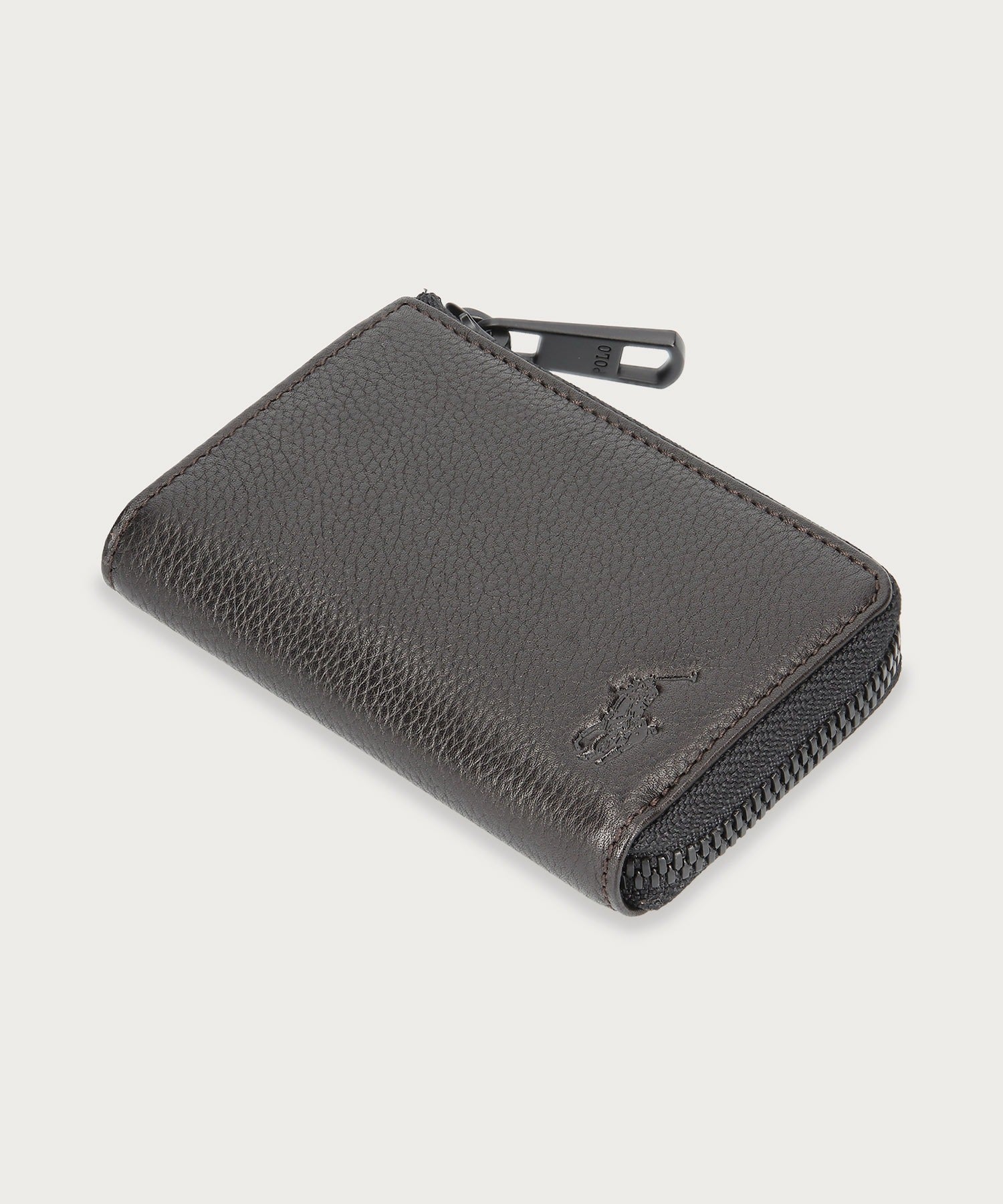 ソフトシュリンクレザー ジップコインケース