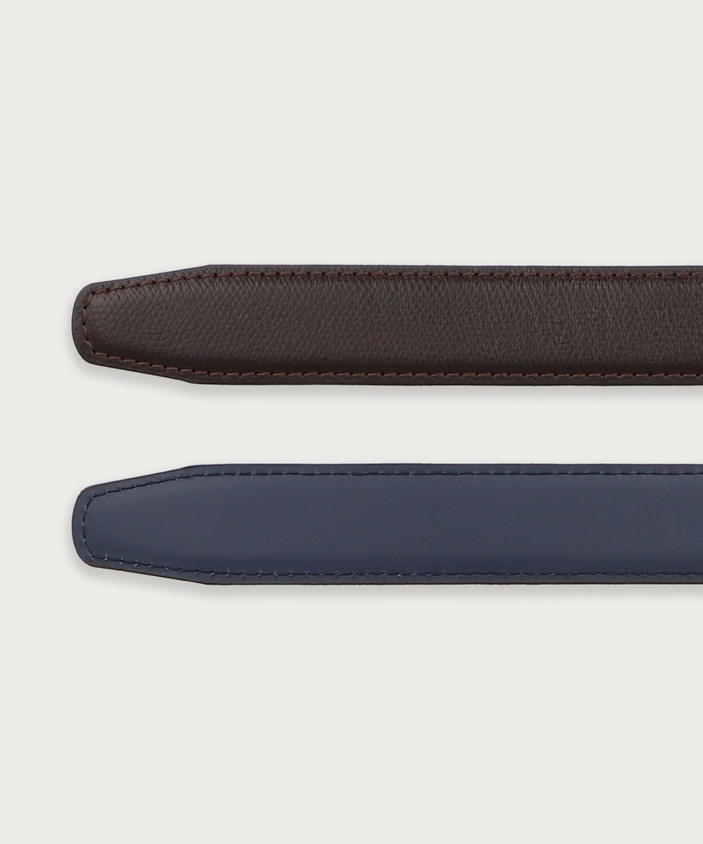 エンボスレザー 30mm スライドバックルベルト