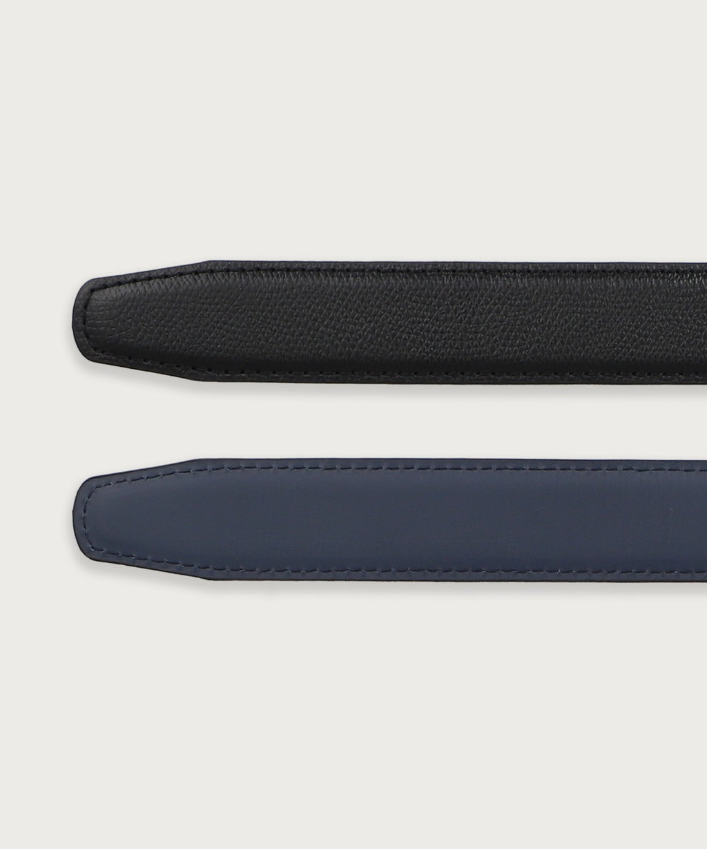 エンボスレザー 30mm スライドバックルベルト