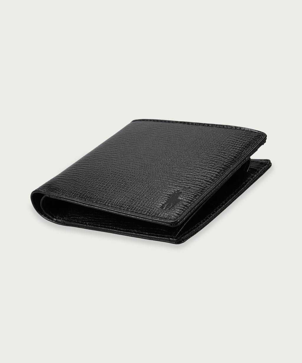 ハーモニー エンボスレザー ビルフォールド コイン ウォレット