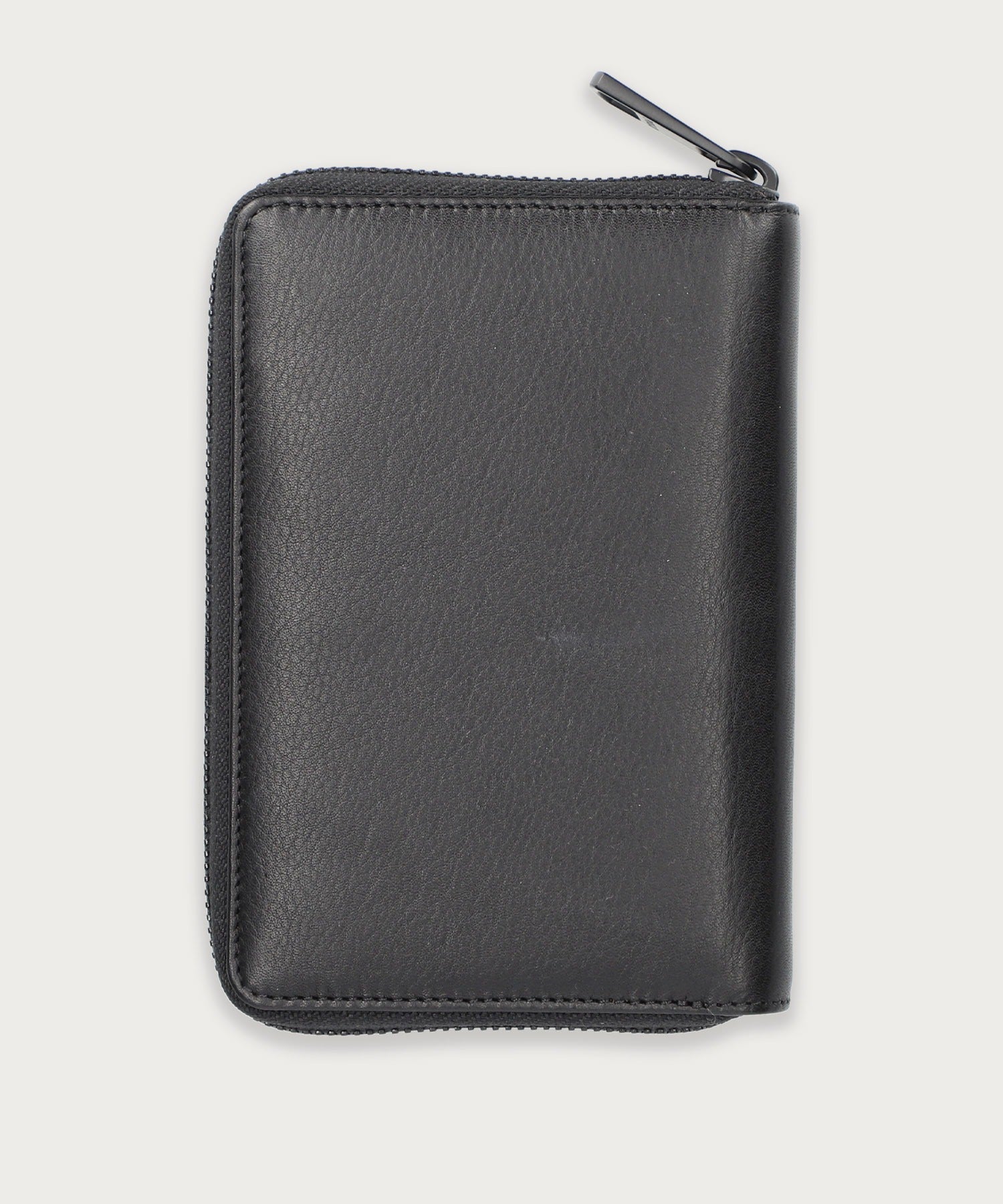 ソフトシュリンクレザー ラウンドジップ ビルフォールド コイン ウォレット