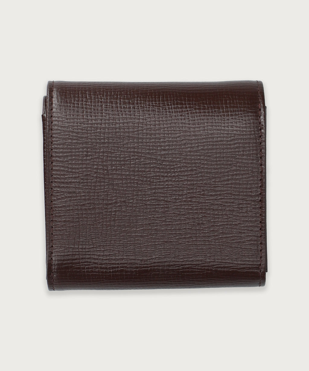 ハーモニー エンボスレザー コンパクト ウォレット