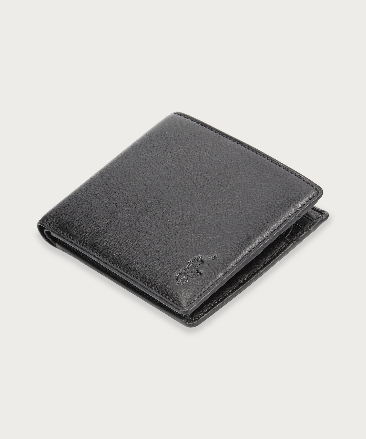 ソフトシュリンクレザー ビルフォールド コイン ウォレット