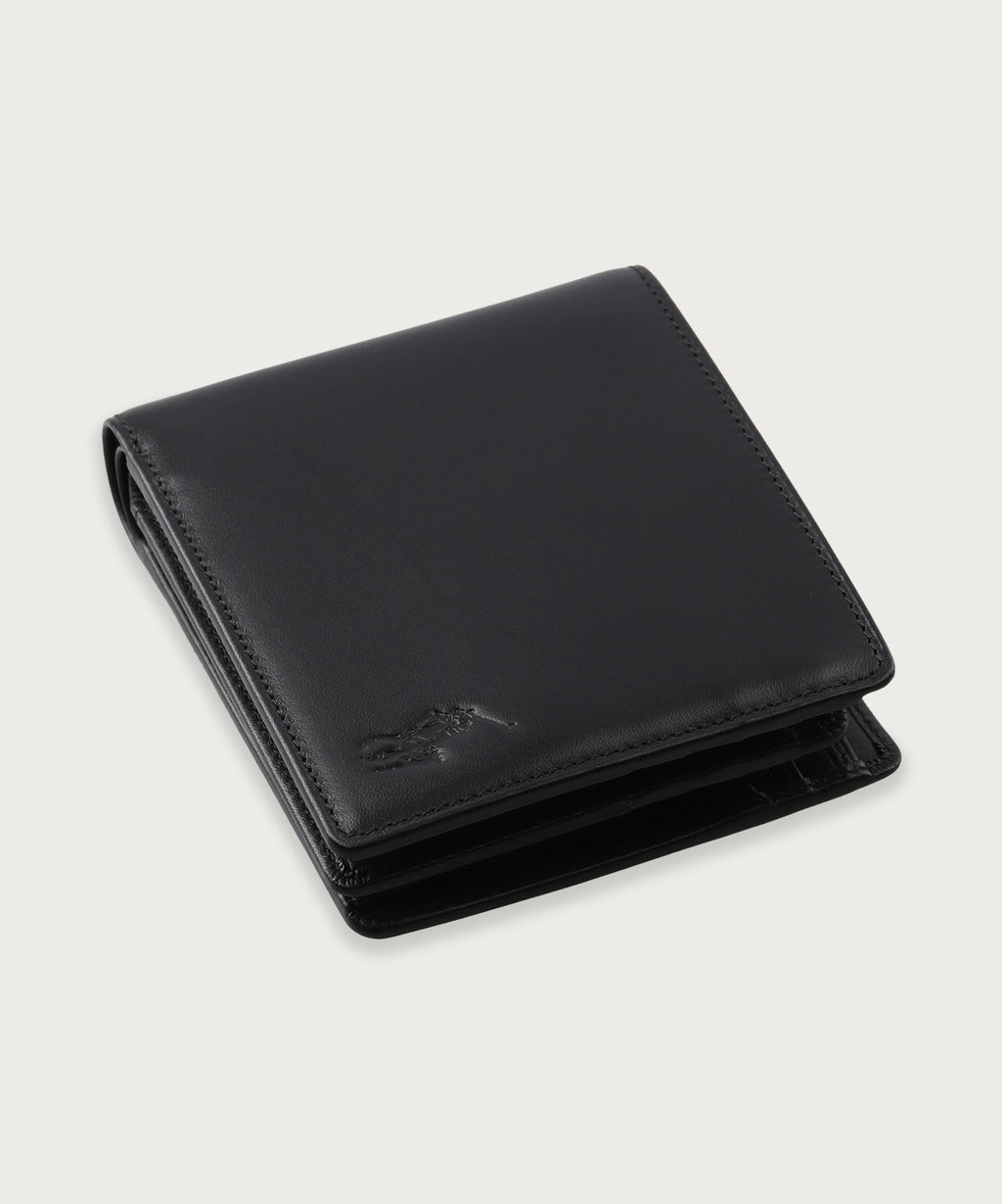 カーフレザー ビルフォールド コイン ウォレット