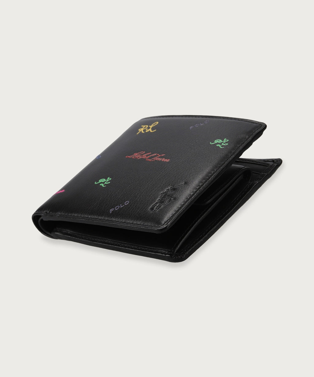 マルチカラーロゴ ビルフォールドコインケース