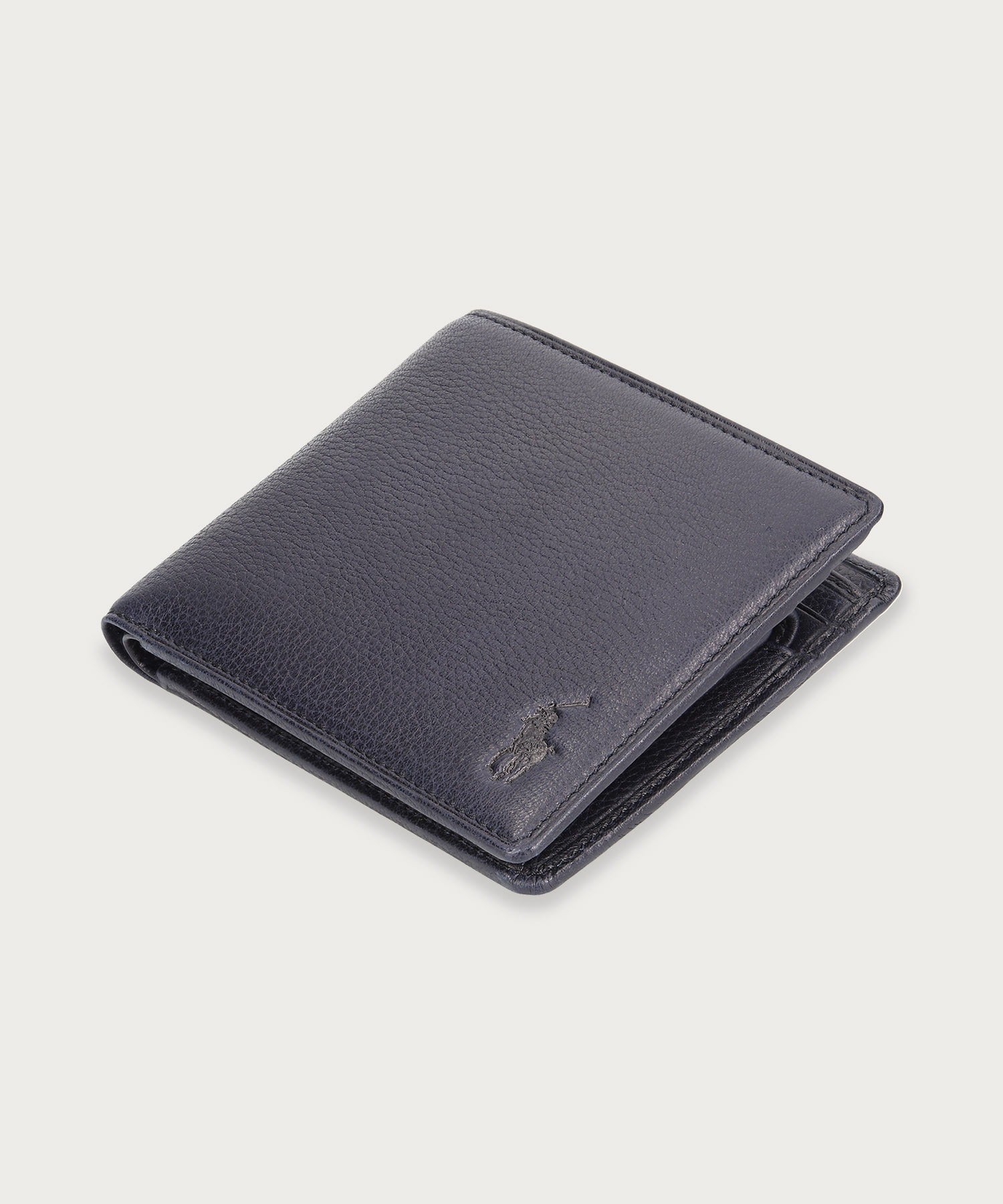 ソフトシュリンクレザー ビルフォールド コイン ウォレット