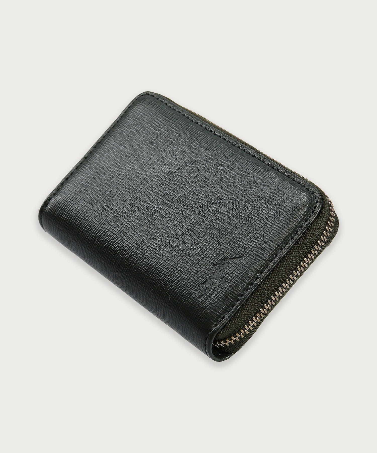 エンボスレザー ジップ コインケース