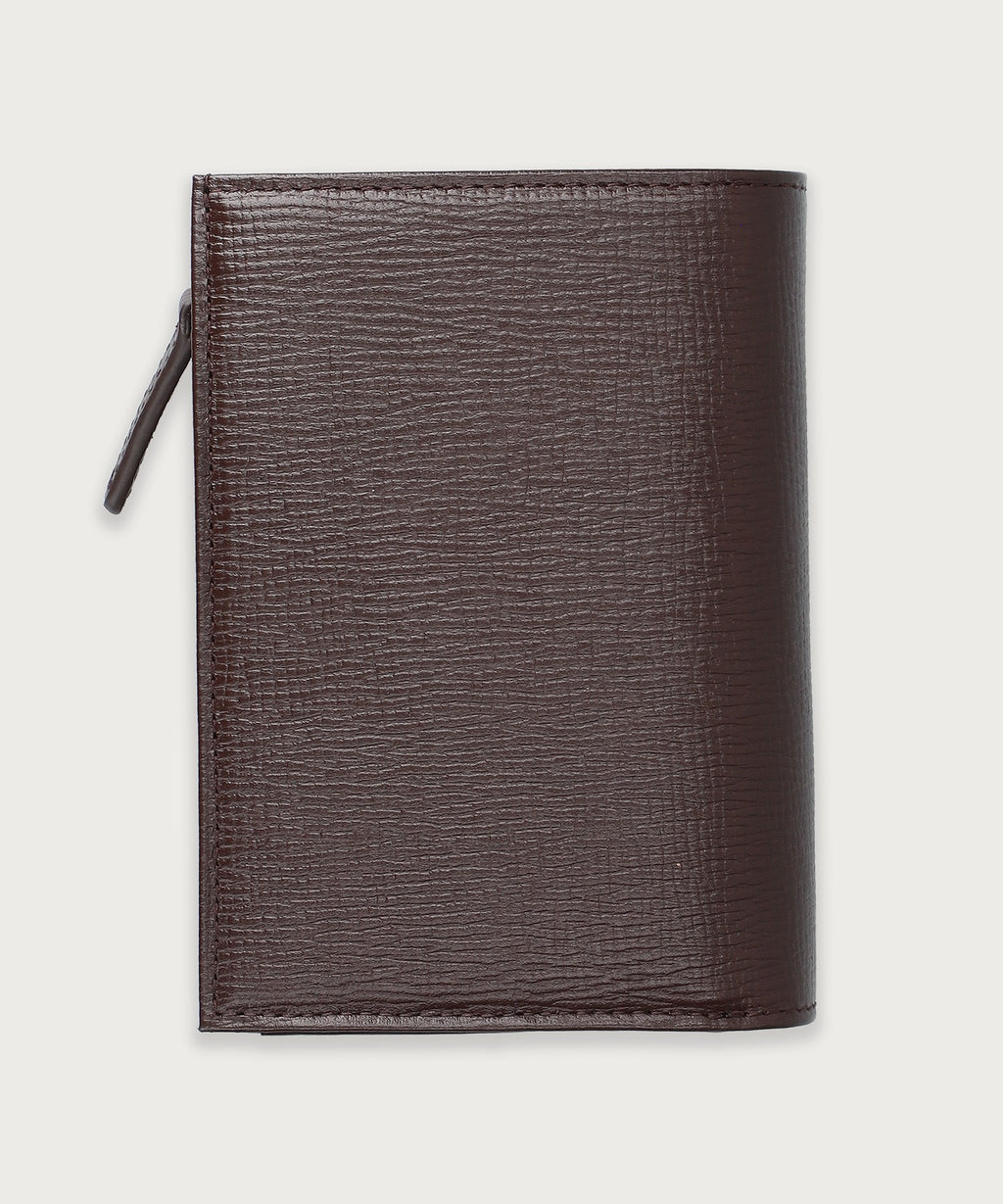 ハーモニー エンボスレザー ジップ ウォレット