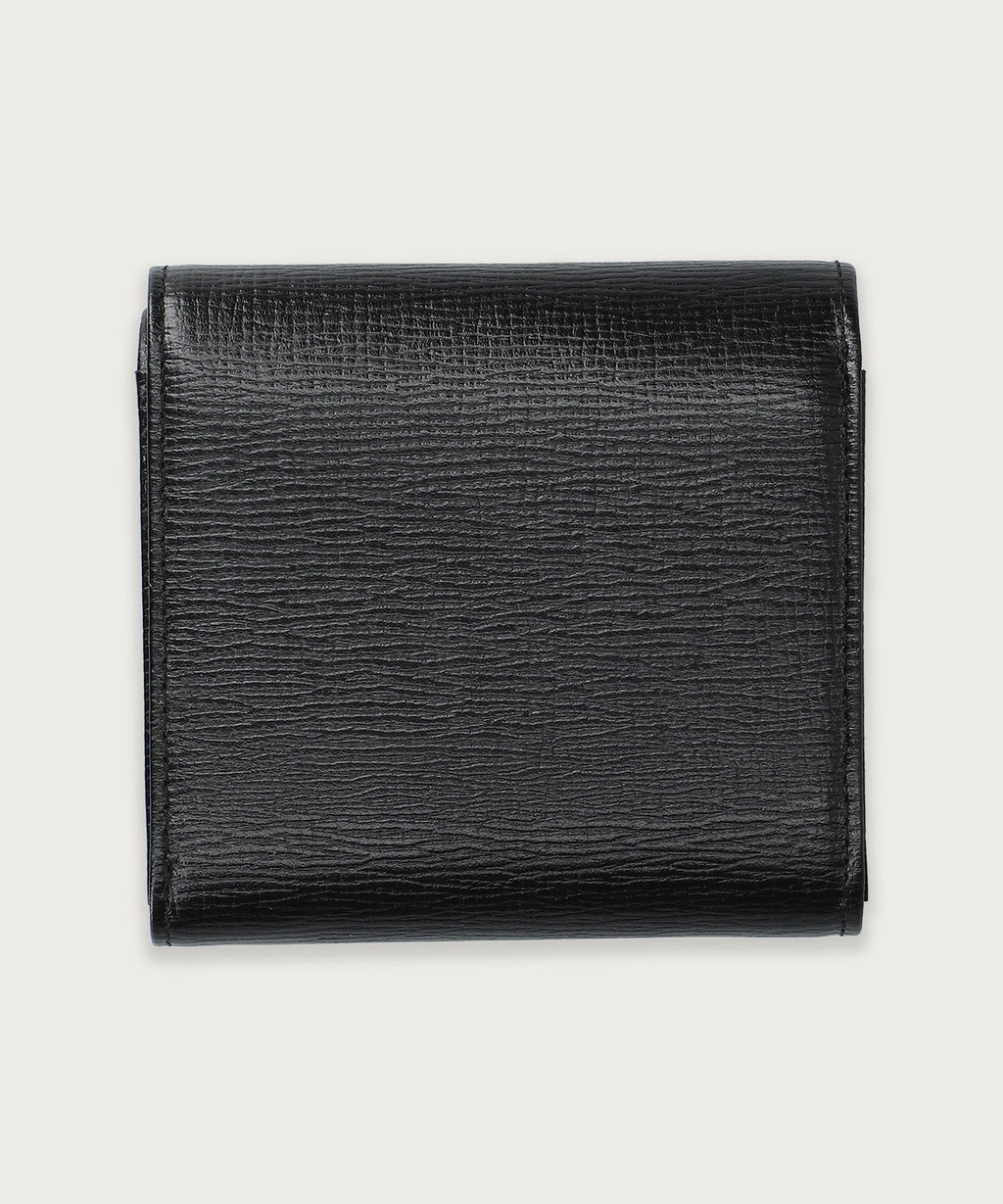 ハーモニー エンボスレザー コンパクト ウォレット