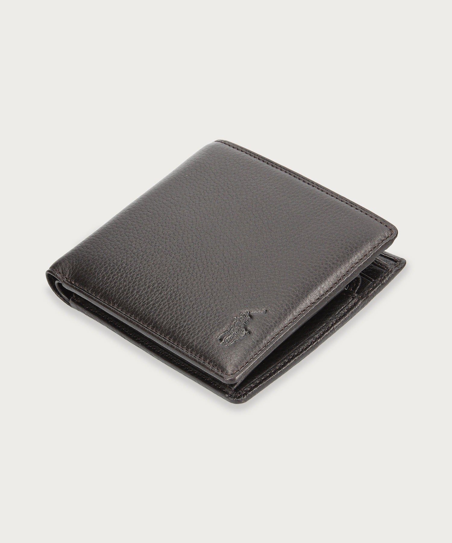 ソフトシュリンクレザー ビルフォールド コイン ウォレット