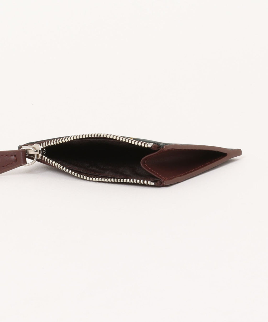 ゴードンプリント Lジップ カード＆コインケース