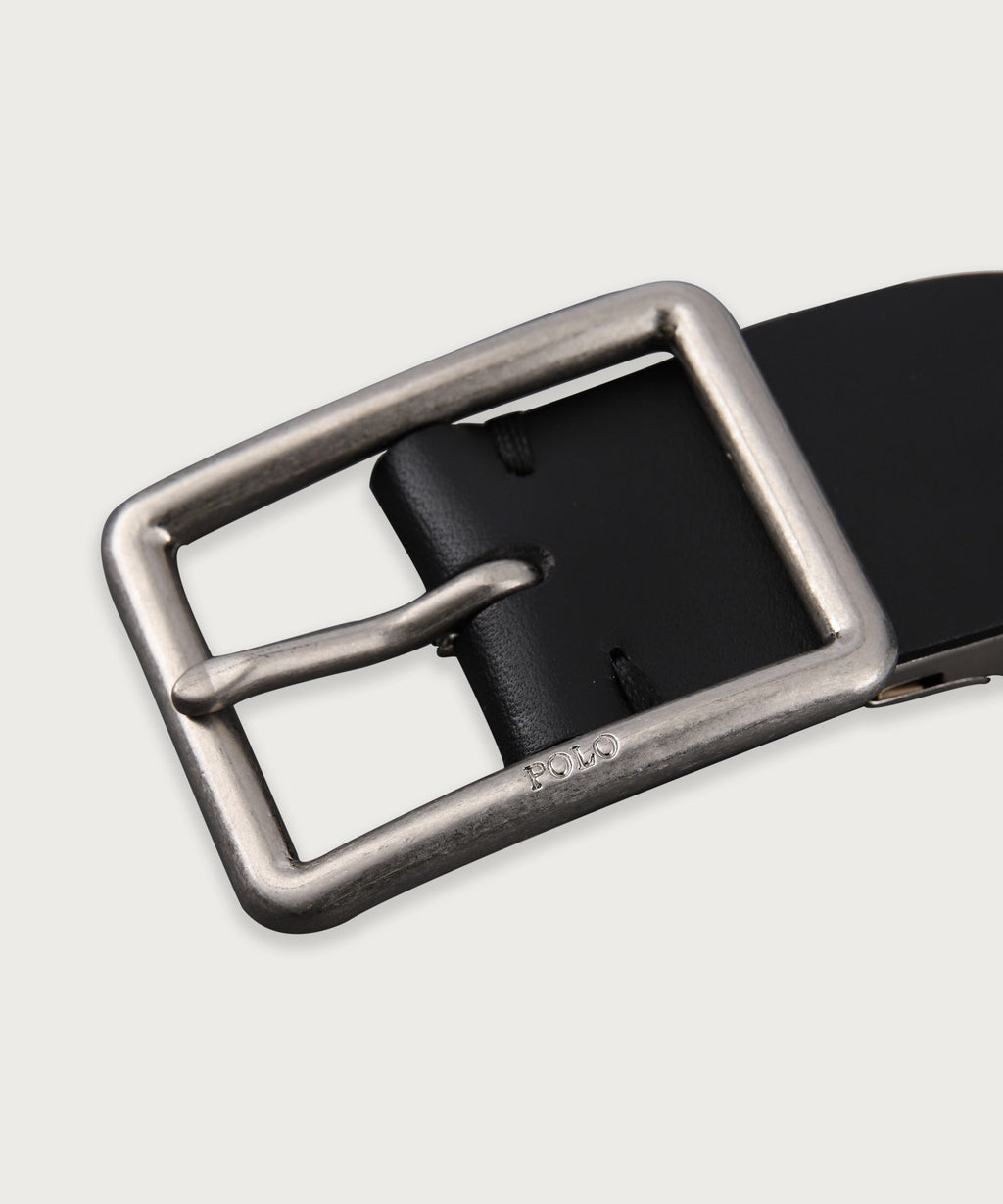 オイルレザー 35mm カジュアルベルト