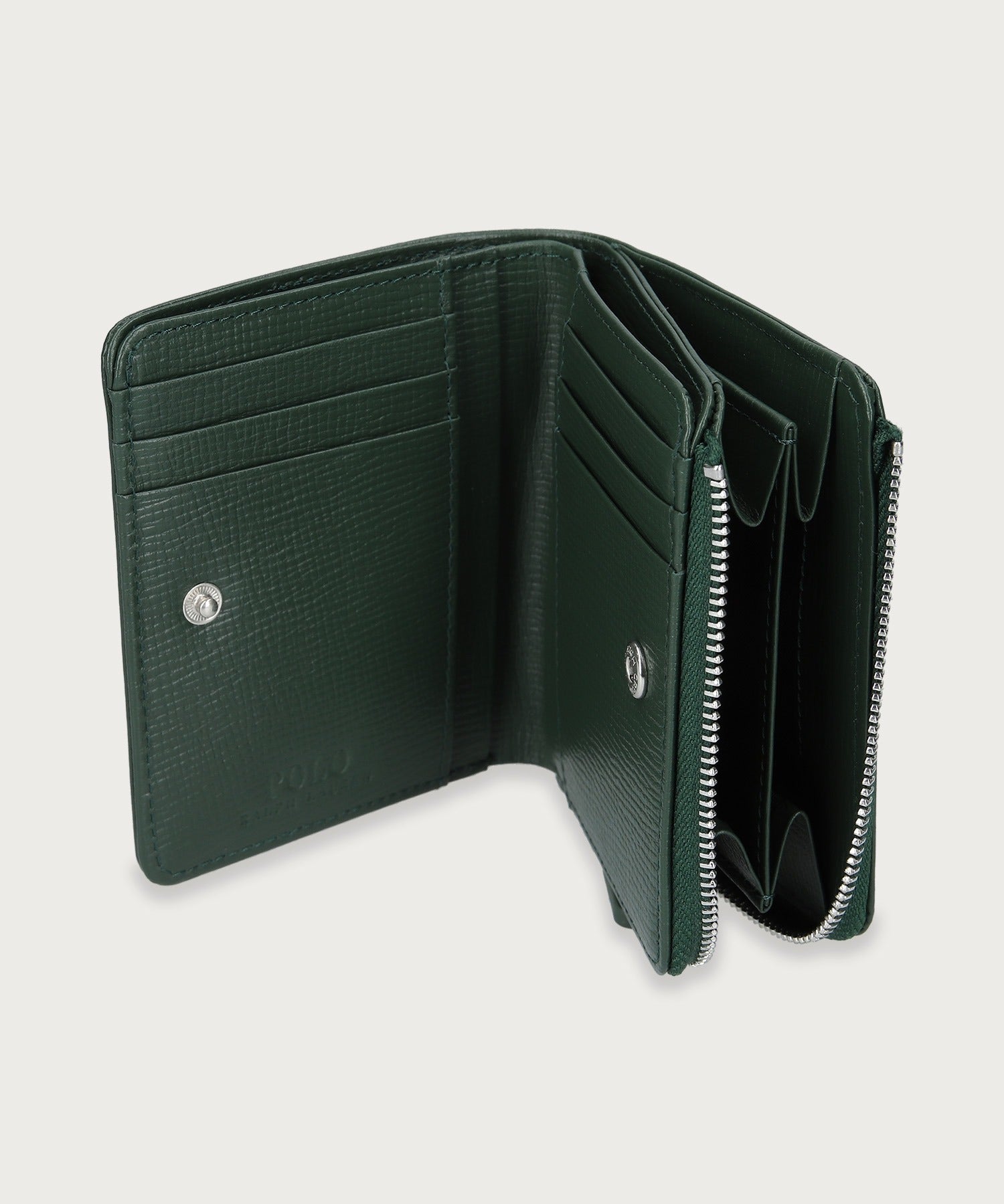 ハーモニー エンボスレザー ジップ ウォレット