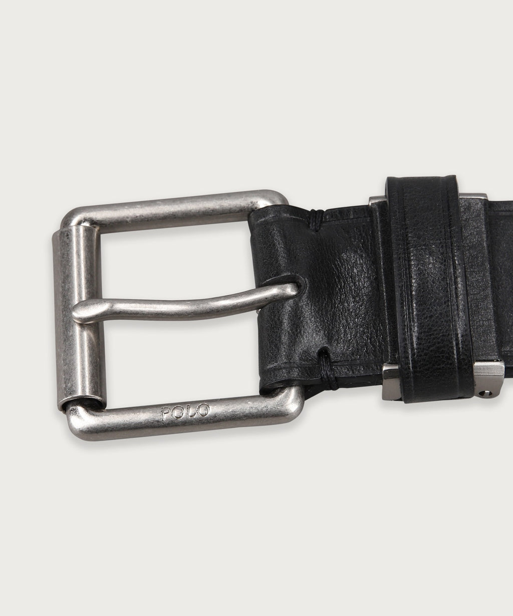 オイルレザー 35mm カジュアルベルト