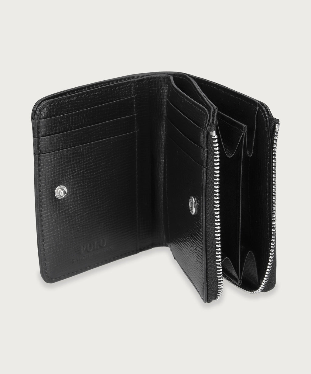 ハーモニー エンボスレザー ジップ ウォレット