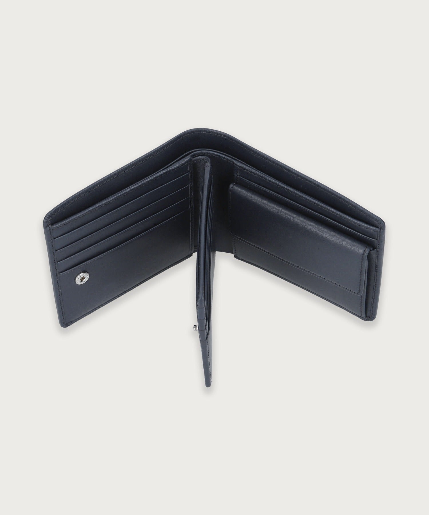 カーフレザー ビルフォールド コイン ウォレット