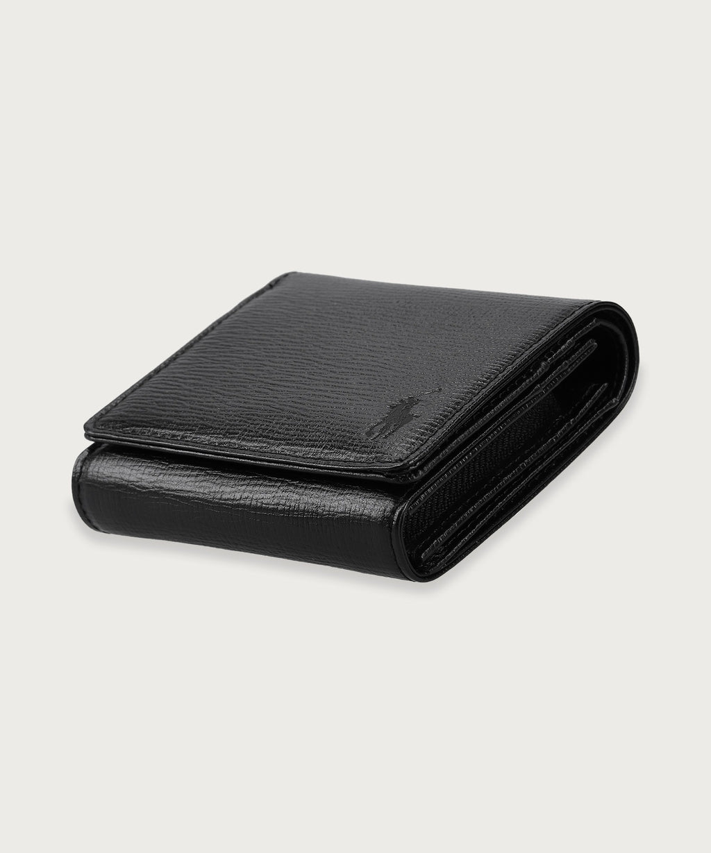 ハーモニー エンボスレザー コンパクト ウォレット