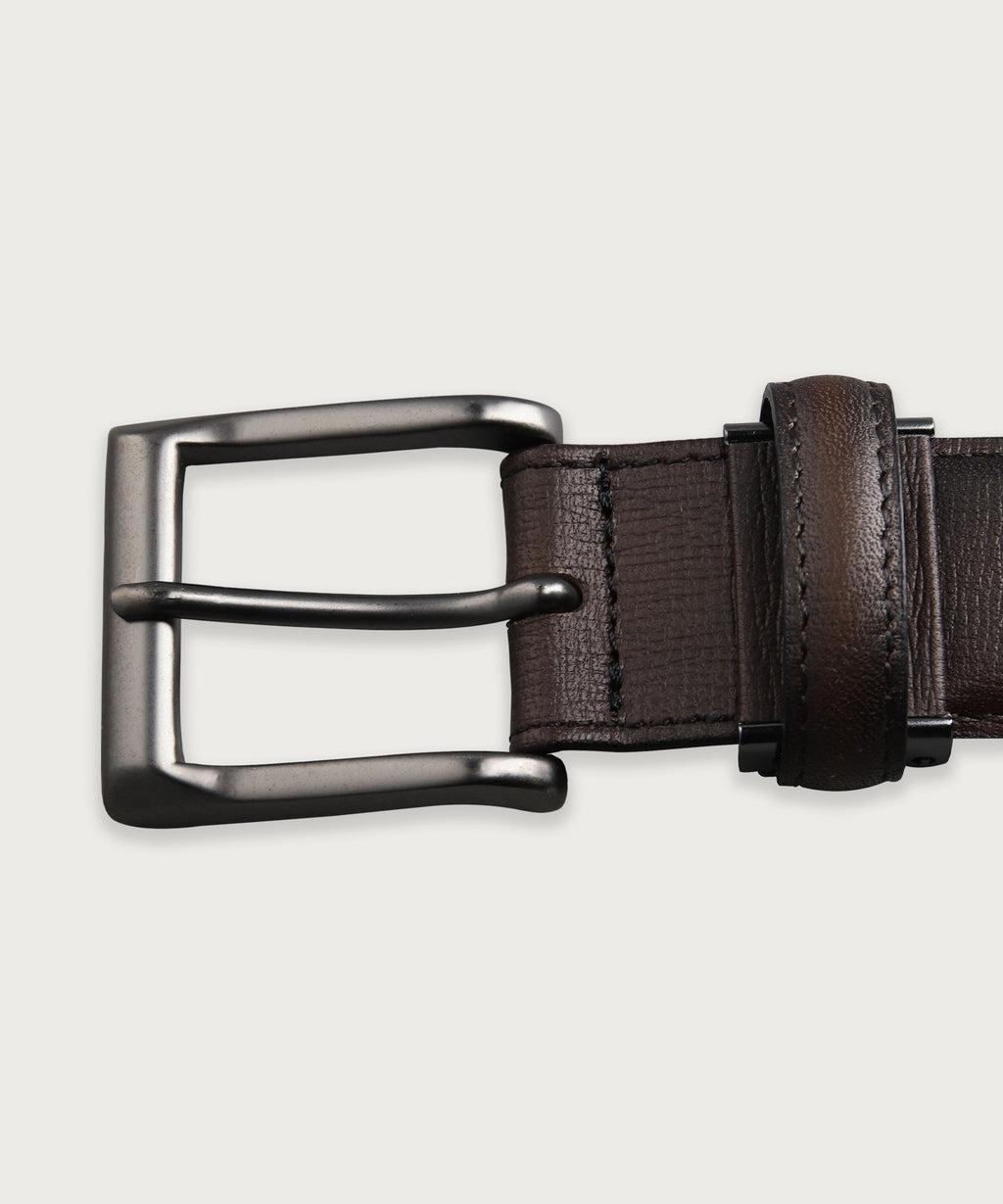 エンボスレザー 32mm カジュアルベルト