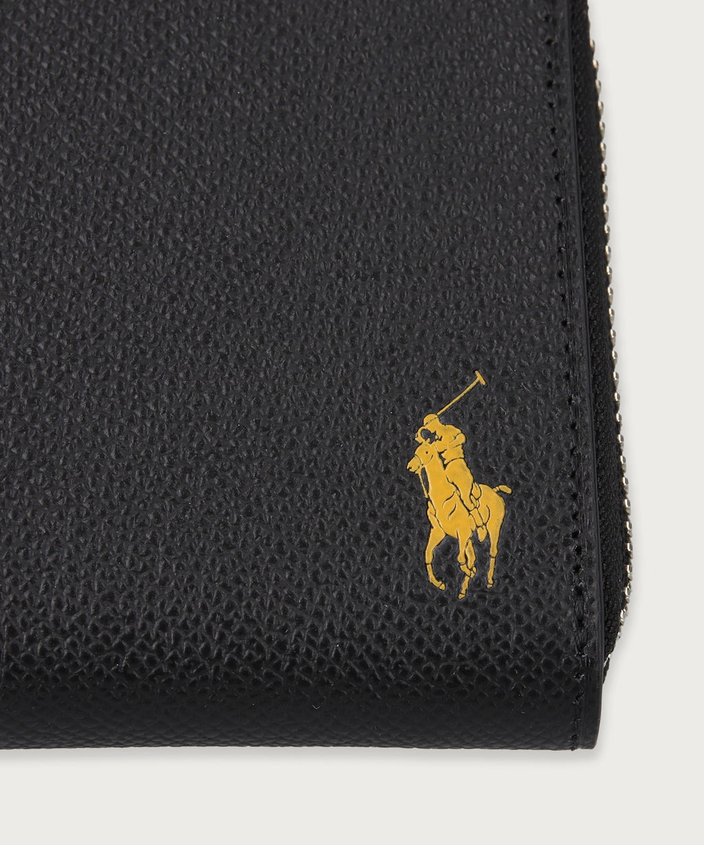 ニュー コントラストポニー ラウンドジップ ロング ウォレット