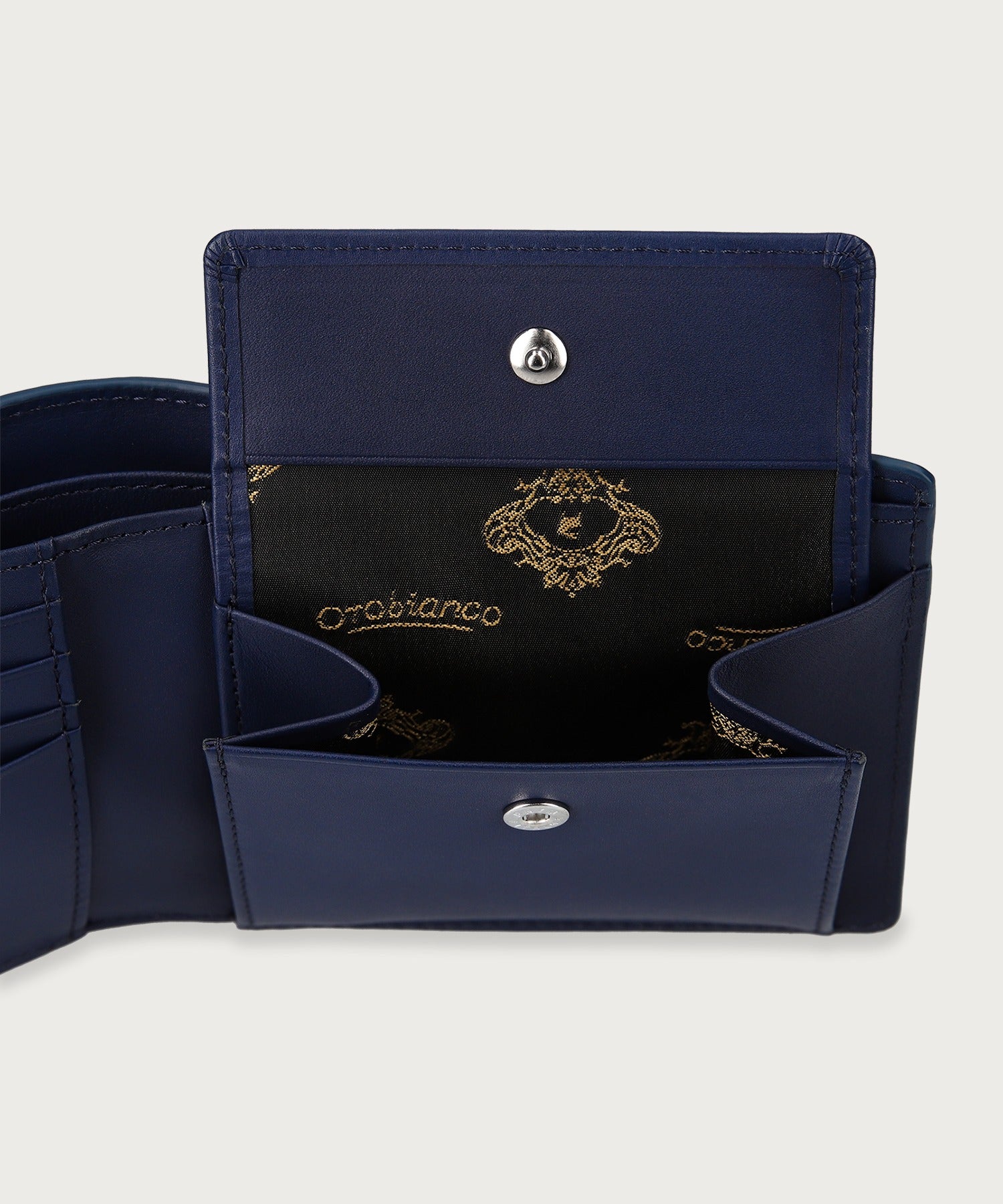 クラシックエンボス ビルフォールド コイン ウォレット