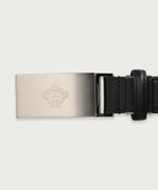 エンボスレザー 30mm スライドバックルベルト