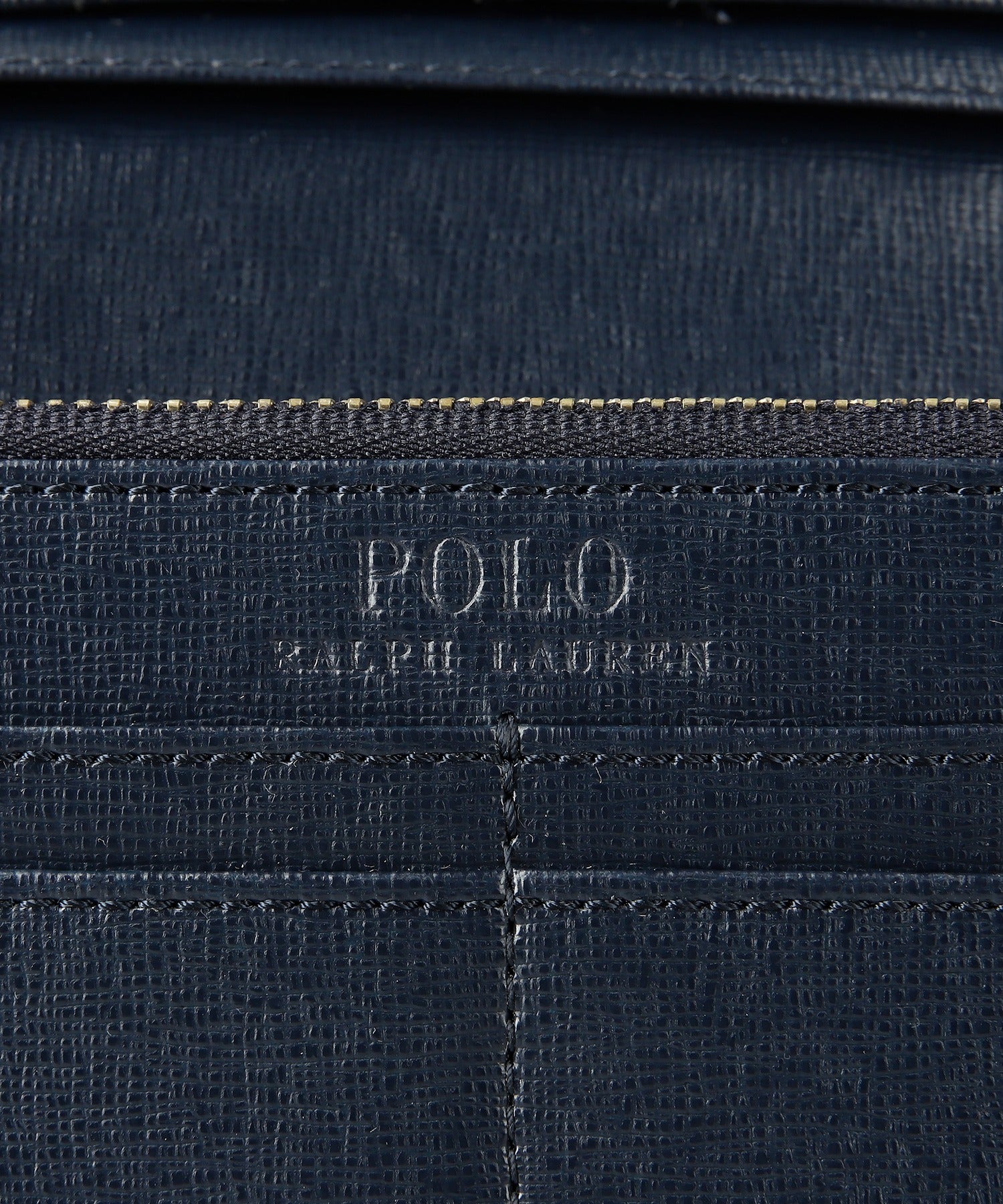 エンボスレザー ロングウォレット