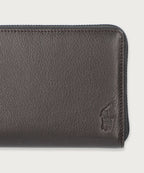 ソフトシュリンクレザー ラウンドジップ ロングウォレット