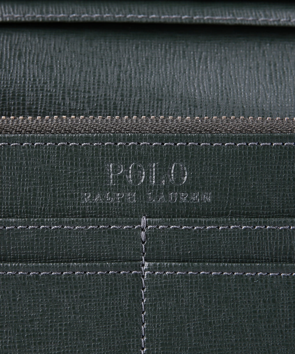 エンボスレザー ロングウォレット