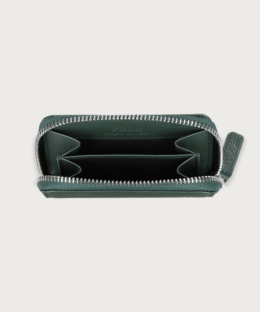 ハーモニー エンボスレザー ラウンドジップ コイン＆カードケース