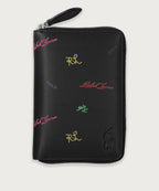 マルチカラーロゴ ラウンドジップウォレット