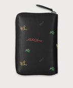 マルチカラーロゴ ラウンドジップウォレット