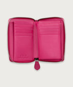 マルチカラーロゴ ラウンドジップウォレット