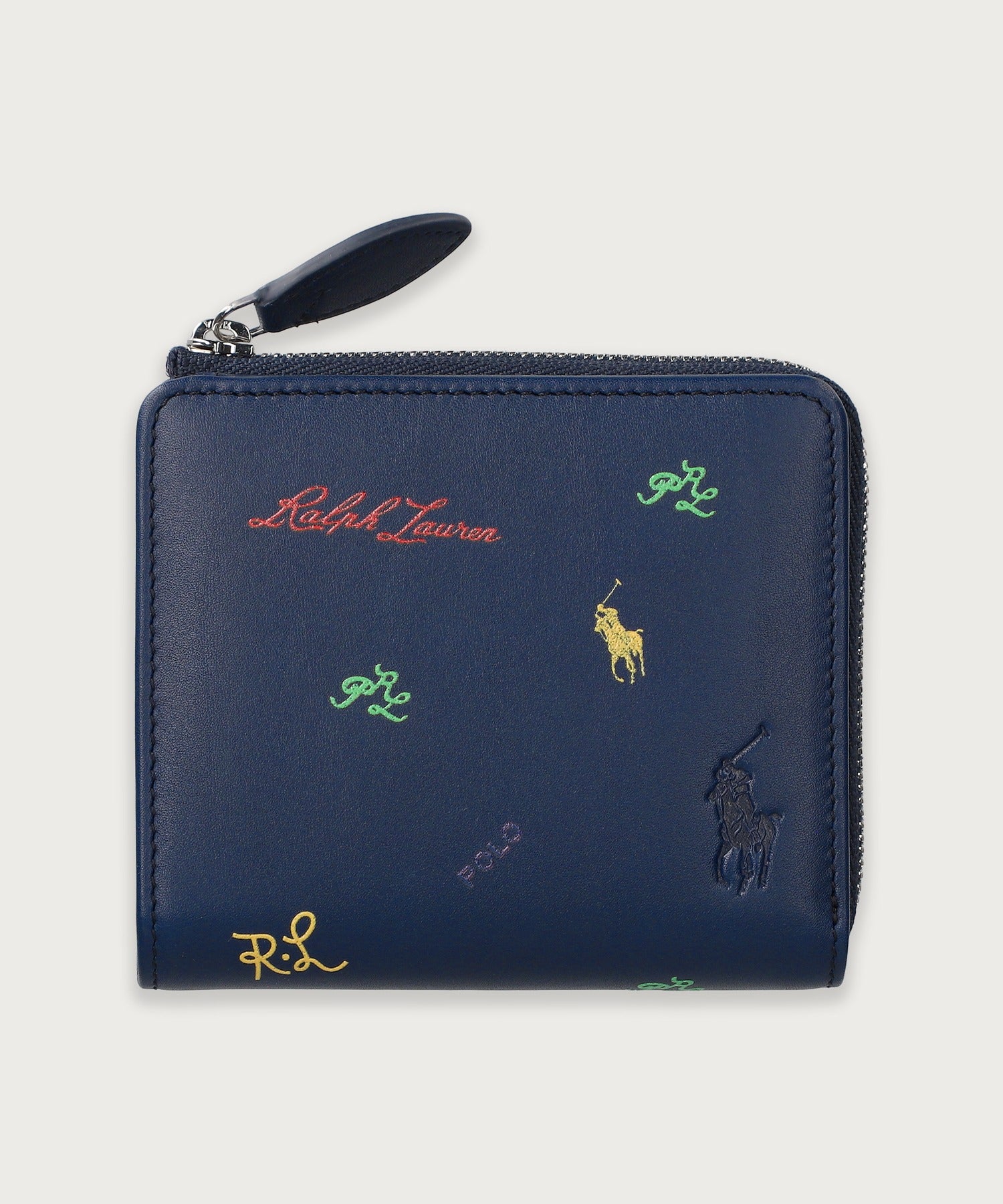 マルチカラーロゴ Lジップコインウォレット