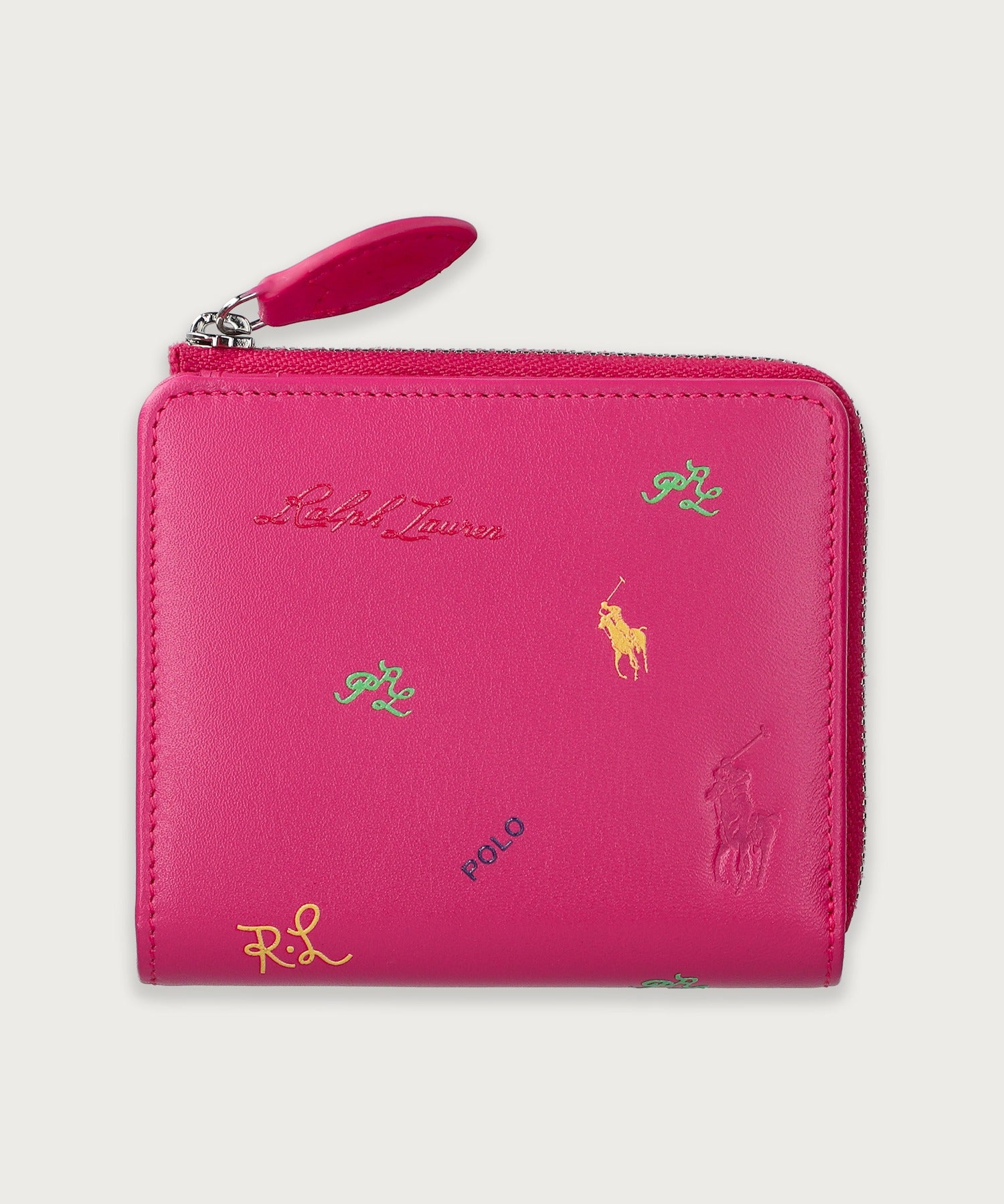 マルチカラーロゴ Lジップコインウォレット