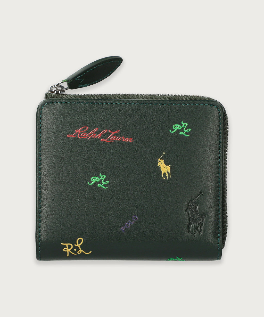 マルチカラーロゴ Lジップコインウォレット