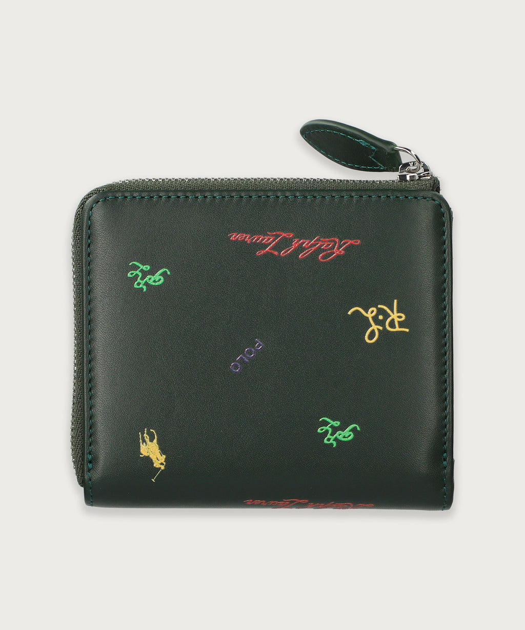 マルチカラーロゴ Lジップコインウォレット