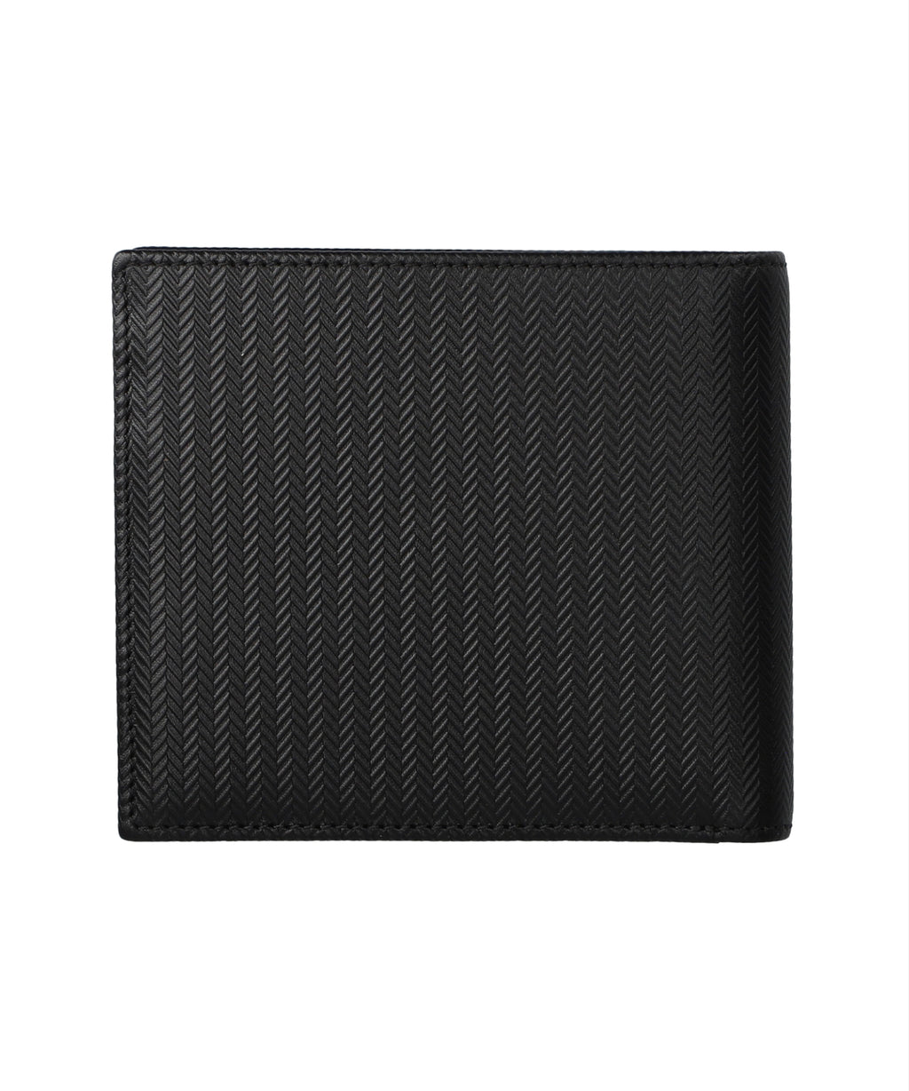 エンボスレザー ビルフォールド コイン ウォレット P-HRB211