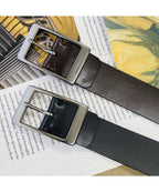 スムースレザー 33mm カジュアルベルト