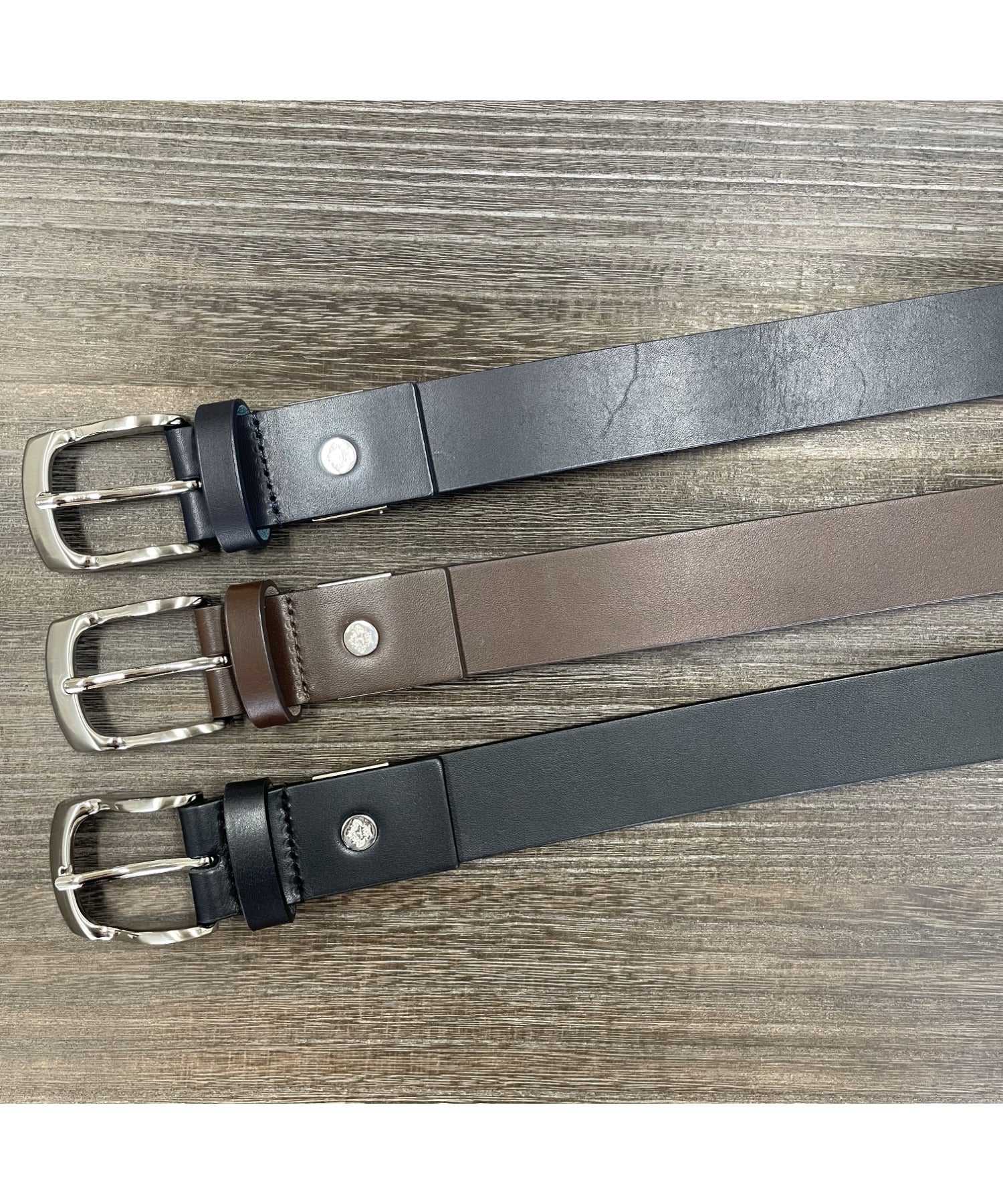 スムースレザー 32mm ドレスベルト